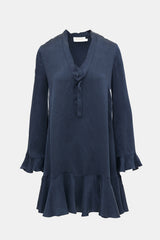 Zimmermann Silk Ruffled Mini Dress