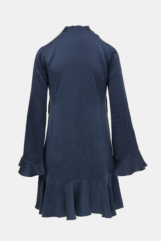 Zimmermann Silk Ruffled Mini Dress
