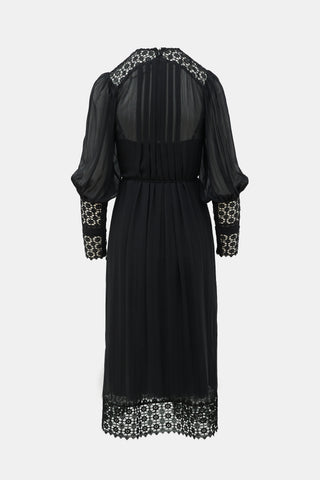 Zimmermann Silk Crochet Maxi Dress