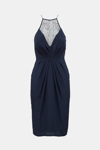 Zimmermann Silk & Lace Pleated Dress