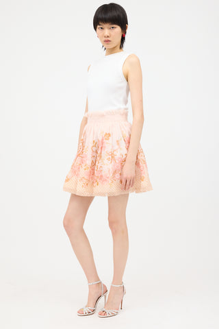 Zimmermann Silk & Linen Postcard Skirt