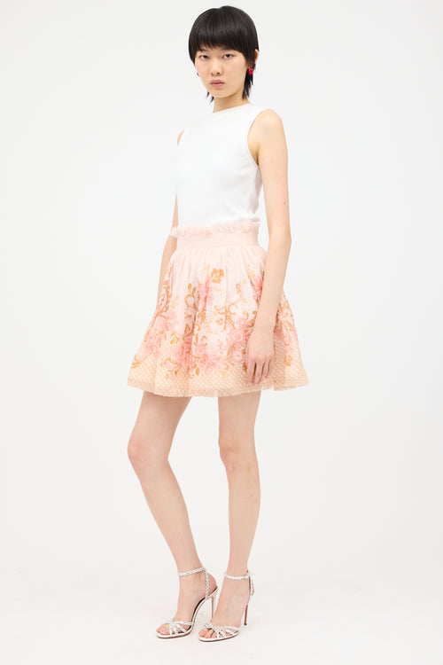 Zimmermann Silk & Linen Postcard Skirt