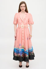 Zimmermann Silk & Linen Australia Dress