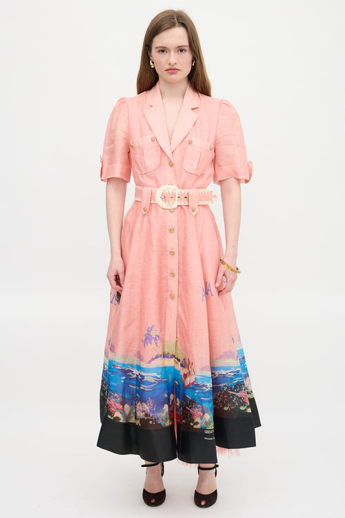 Zimmermann Silk & Linen Australia Dress