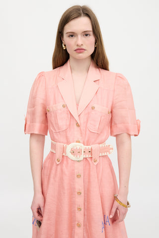 Zimmermann Silk & Linen Australia Dress