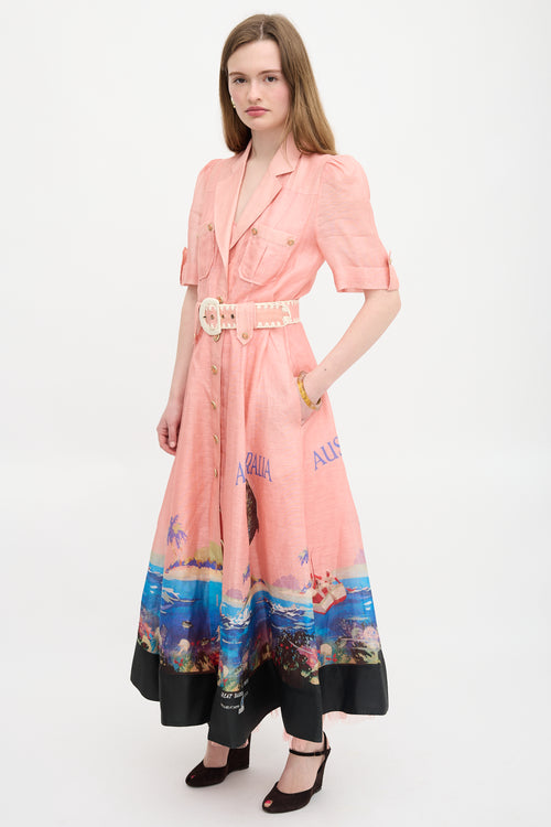 Zimmermann Silk & Linen Australia Dress