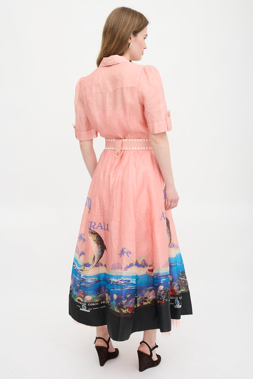 Zimmermann Silk & Linen Australia Dress