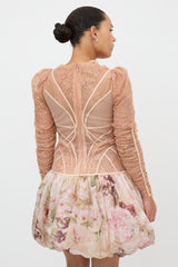 Zimmermann Silk & Linen Lace Dancer Dress