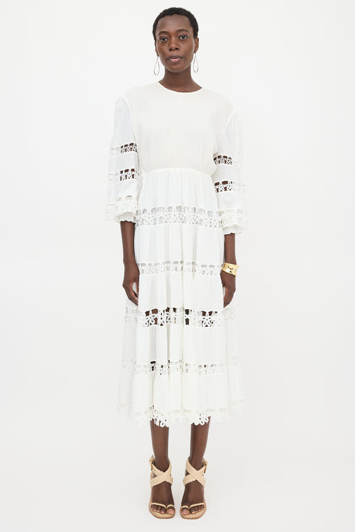 Zimmermann Smocked Primrose Daisy Dress
