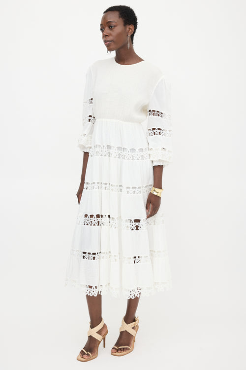 Zimmermann Smocked Primrose Daisy Dress