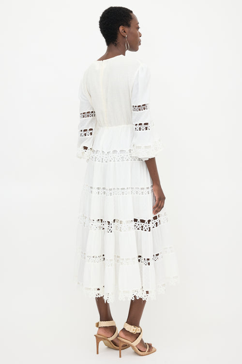 Zimmermann Smocked Primrose Daisy Dress