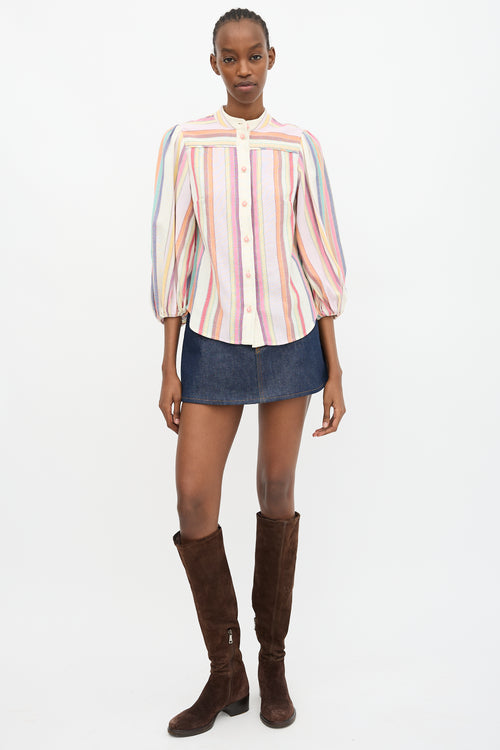 Zimmermann Striped Lexi Shirt