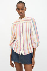 Zimmermann Striped Lexi Shirt