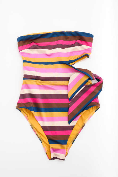 Zimmermann Striped Ginger Swimsuit