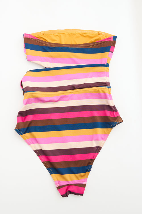 Zimmermann Striped Ginger Swimsuit