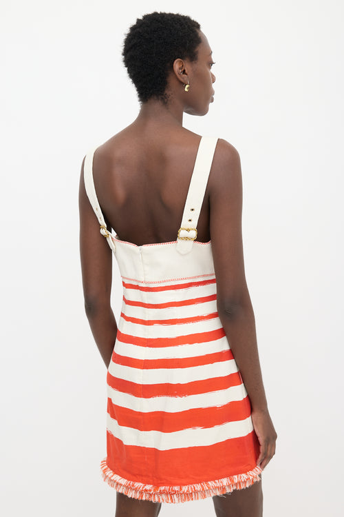 Zimmermann Striped Mini Dress