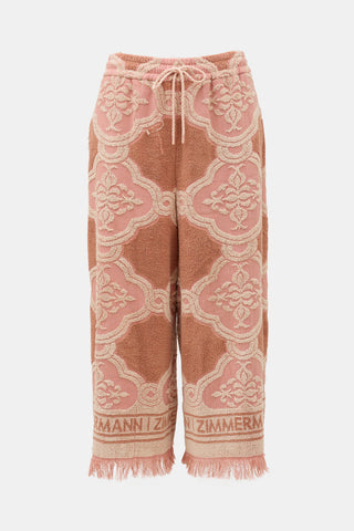 Zimmermann Terry Jeanine Towel Pant