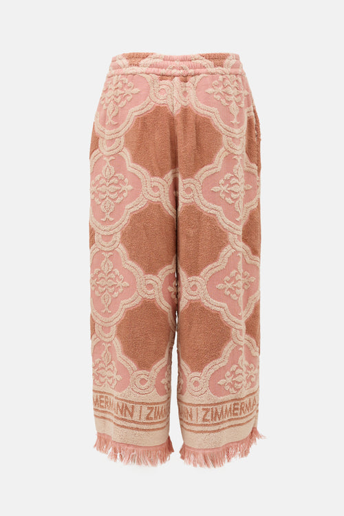 Zimmermann Terry Jeanine Towel Pant