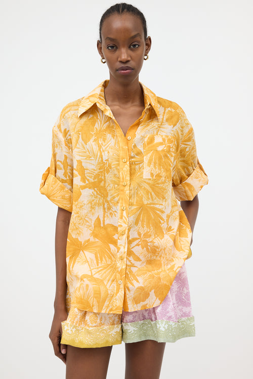 Zimmermann Tropical Mae Shirt