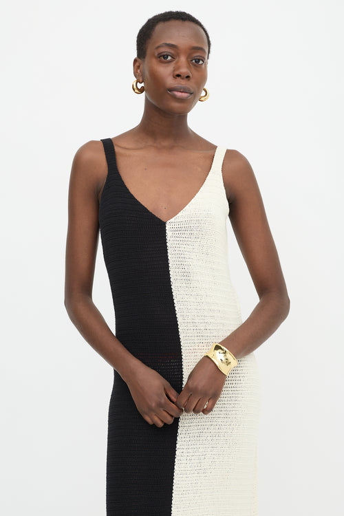Zimmermann Two Tone Crochet Clover Dress