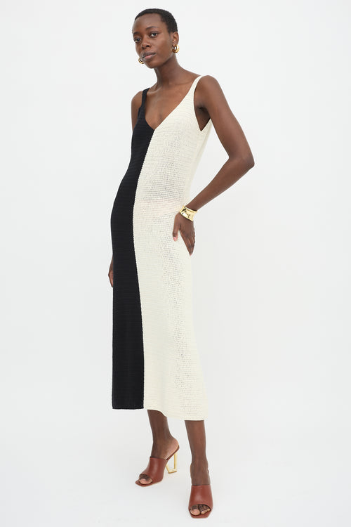 Zimmermann Two Tone Crochet Clover Dress