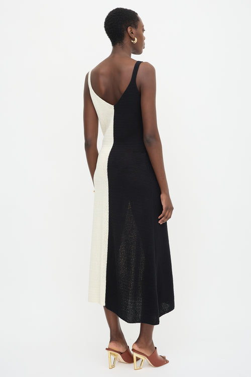 Zimmermann Two Tone Crochet Clover Dress
