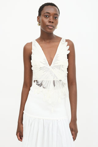 Zimmermann Embroidered Rhythmic Top