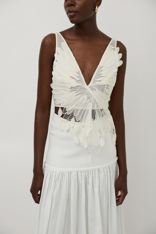 Zimmermann Embroidered Rhythmic Top