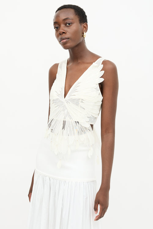Zimmermann Embroidered Rhythmic Top