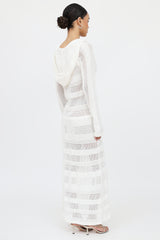 Zimmermann Crochet Hooded Dress