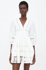 Zimmermann Pop Crochet Lace Dress