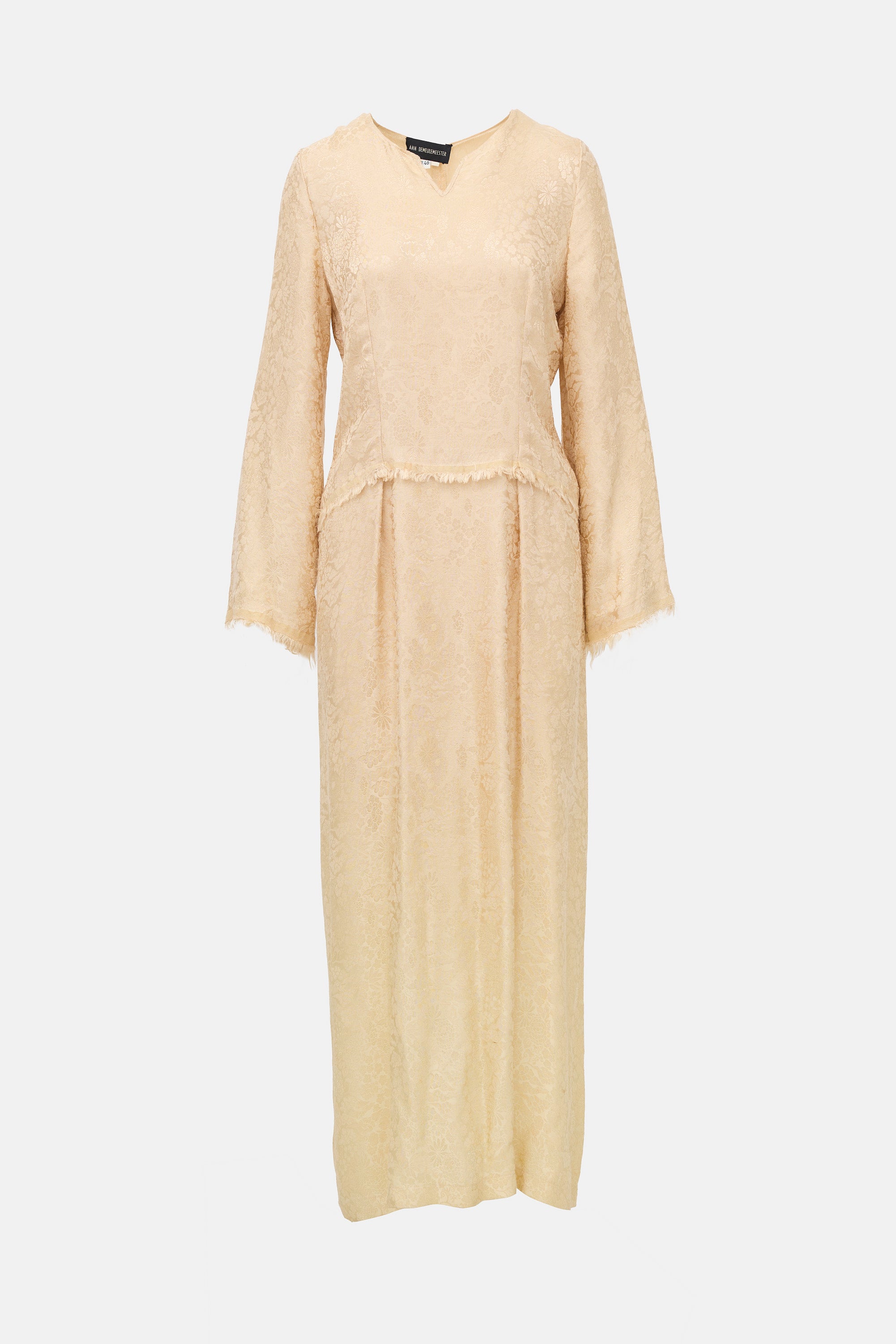 ann demeulemeester maxi dress Ann Demeulemeester