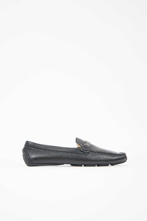 Armani Collezioni Leather Loafer