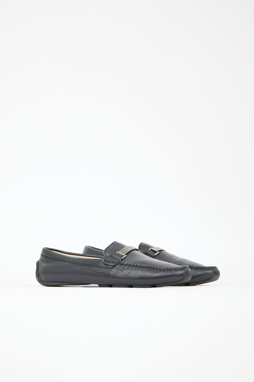 Armani Collezioni Leather Loafer
