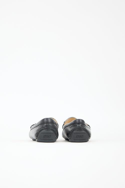 Armani Collezioni Leather Loafer