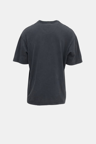 Balenciaga Embroidered XXXL Logo T-Shirt