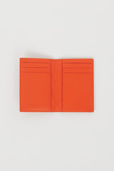 Bottega Veneta Orange Leather Bi-Fold Cardholder
