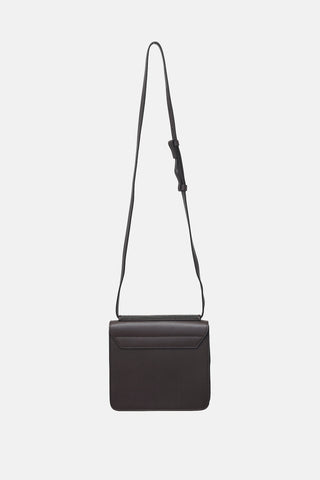 Brunello Cucinelli Leather Monili Flap Crossbody Bag