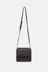 Brunello Cucinelli Leather Monili Flap Crossbody Bag