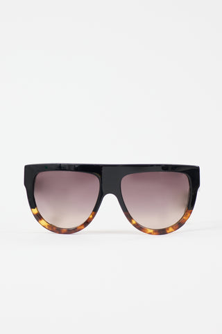 Celine CL40001L Aviator Sunglasses