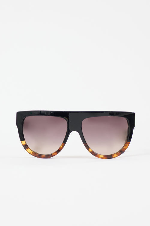 Celine CL40001L Aviator Sunglasses
