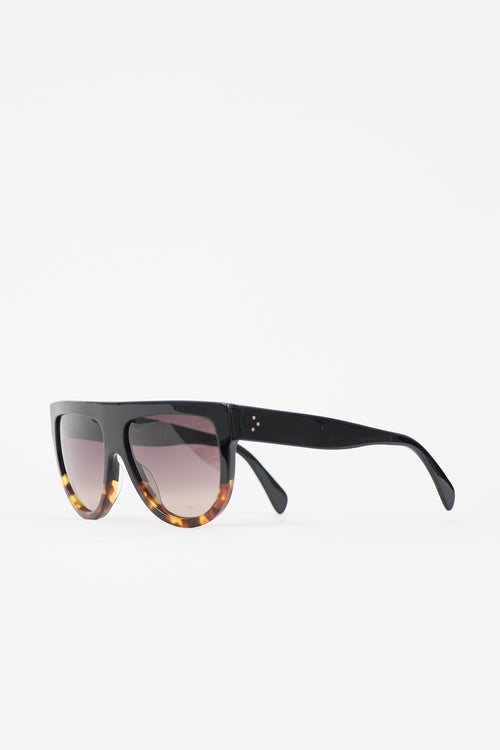 Celine CL40001L Aviator Sunglasses