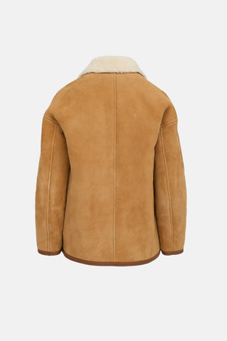 VSP Archive Suede Shearling Jacket