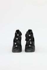 Chanel Embellished Bow Booties