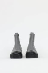 Chanel Leather CC Chelsea Boot