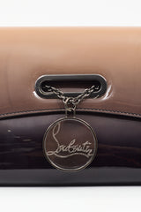 Christian Louboutin Black & Brown Patent Riviera Bag