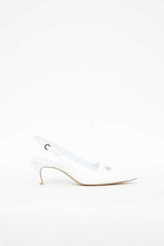 Dries Van Noten Leather Slingback Heel
