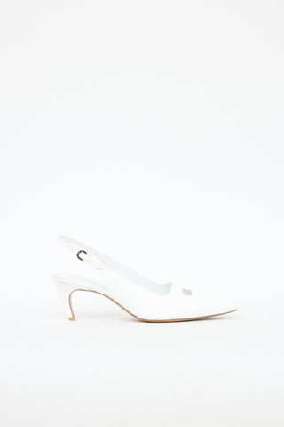 Dries Van Noten Leather Slingback Heel
