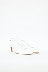 Dries Van Noten Leather Slingback Heel