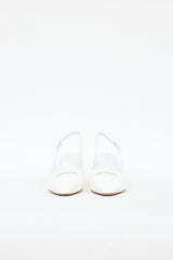 Dries Van Noten Leather Slingback Heel